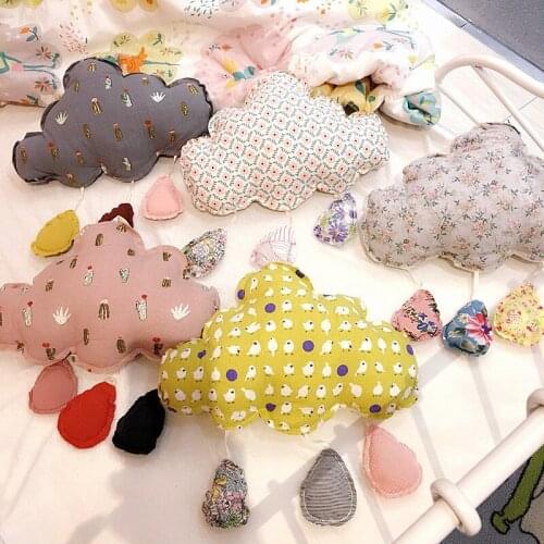 Beautiful Hanging Decorations for Kids Room Clouds Bird Pattern Pendant Ornaments with Tents Nursery Decor Christmas Best Gifts