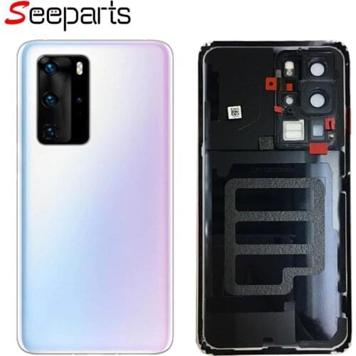 For Huawei P40 Pro Battery Cover P40 Rear Door P40 Pro Housing Back Case Replac Phone For Huawei P40 Battery Cover