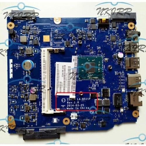 Z5W1M LA-B511P NBMML11002 NB.MML11.002 N2830 NBMML11001 NBMML11003 motherboard for Acer Aspire ES1-511 Packard Bell ENTF71BM