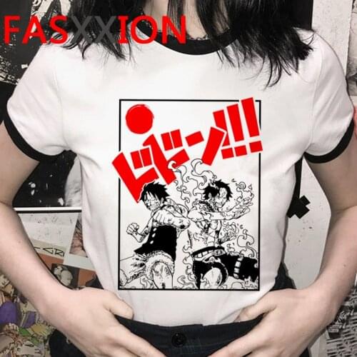 One Piece clothes men harajuku graphic tees 2021 streetwear grunge t-shirt tshirt streetwear plus size