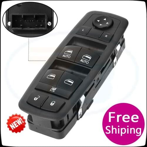 Front Left Master Window Switch for 2011-2017 Dodge Charger Chrysler Chrysler 200 300 Ram 4 Door CA 68231805AA