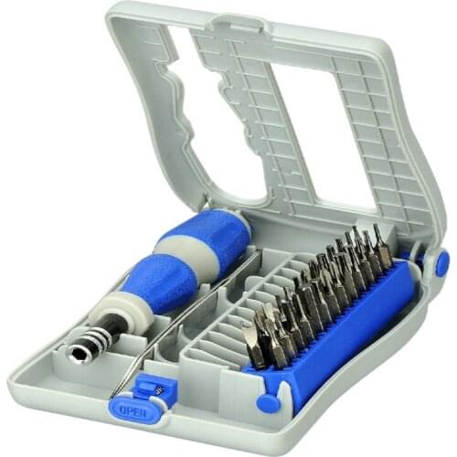 JACKLY JK-6026A 28 in 1 Professional kit Multifunctional precision Repair Household tool kit car Screwdriver hardware tools Set