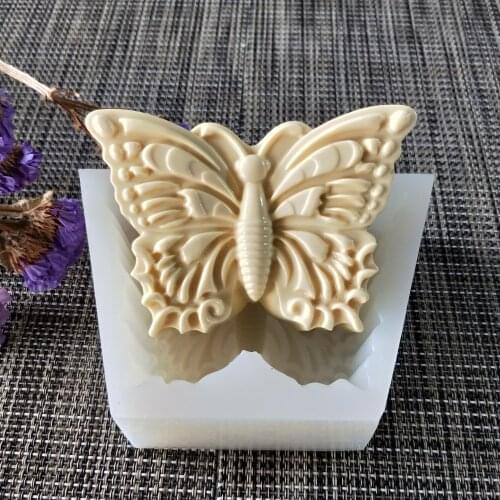 PRZY animals butterfly silicone mold soap mould handmade soap making molds candle silicone mold resin clay mold