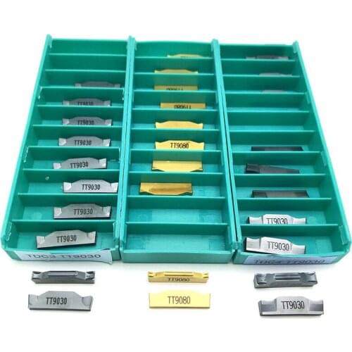 TDC3 TT9030 TDC3 TT9080 Grooving Turning Carbide Insert For Stainless steel CNC Grooving Insert Cutting tool