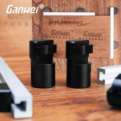 Ganwei Woodworking Desktop Stop Limit Tenon-Block Aluminum alloy
