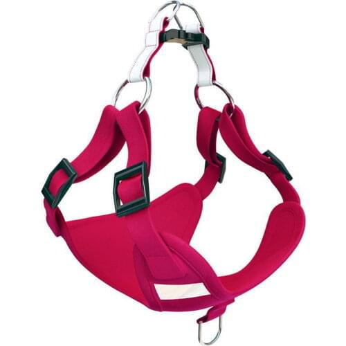 Pet supplies dog vest-style traction rope chest back suit reflective dog rope suede cat chest back