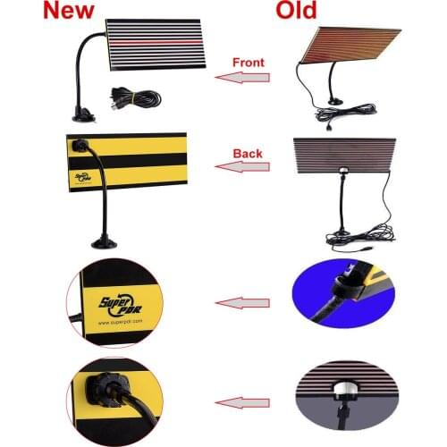 2020 new Plastic+Metal Paintless Dent Removal Repair USB LED Line Board Light Scratch Reflector Set