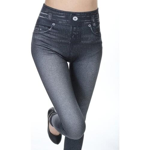 2021 NEW Sexy Women Skinny Leggings Stretchy Slim Leggins Fashion Skinny Pants Denim Jeans Leggings Female Legins