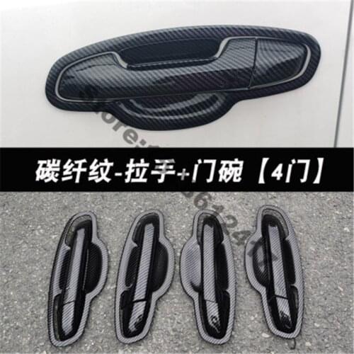 ABS Chrome Car Door Handle Protection Cover Doors Handle Covers Sticker for Kia Sportage QL KX5 2016- 2019 Car styling