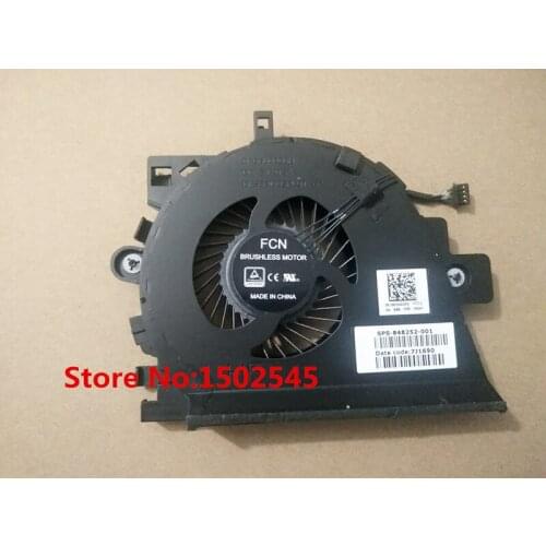 Free Shipping Original Laptop CPU Cooling Fan for HP ZBOOK 15 G3 Cooling Fan 848252-001 4-pin Fan