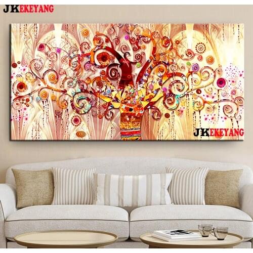 Large 5D Diy diamond painting Abstract golden tree Diamond Mosaic Rhinestone Embroidery cross stitch Y4391