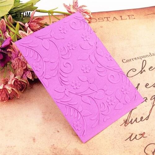 HOT plastic vine craft card making paper card album wedding decoration clip Embossing folders