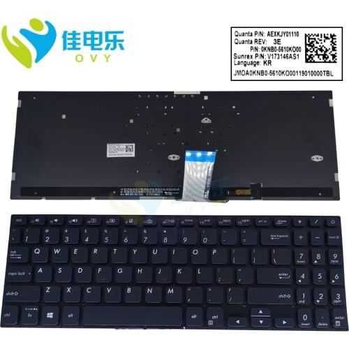 English backlight keyboard for ASUS vivobook S530 Notebook PC keyboards backlit original New X512 X530 K530 X521 0KNB0 5610KO00