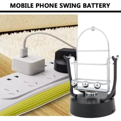 New Cell Phone Base Pendulum Device Dynamic Balancing Pendulum Educational Toy Mobile phone rocker battery