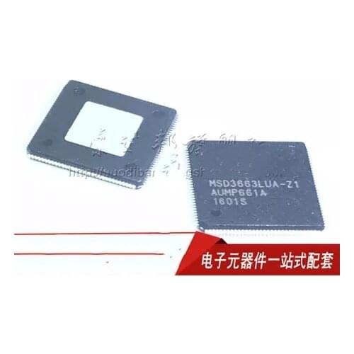 1-10PCS New MSD3663LUA-Z1 TQFP-128 Liquid crystal chip
