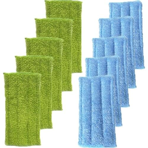 Microfiber Washable Wet Dry Mopping Pads Rag Mop for Swiffer WetJet sweeper floor cleaning rags mops Spare Parts Accessories