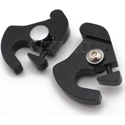 Motorcycle Detachable Rotary Sissy Bar Luggage Rack Docking Latch Clip Kit For Harley Touring Glide Sportster XL Softail