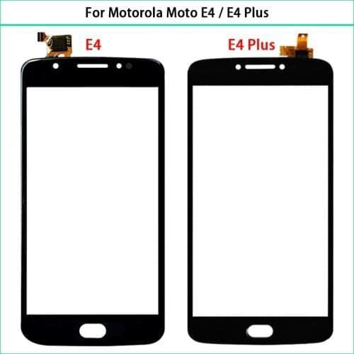 10PCS/Lot Touchscreen For Motorola Moto E4 XT1767 / E4 Plus XT1770 XT1773 Touch Screen Panel Digitizer Sensor LCD Front Glass