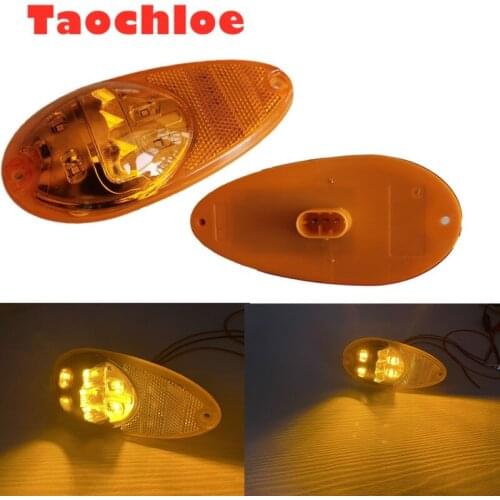 1x Farol lateral 5LED BIVOLTAJE BUS BRAZIL UNIVERSAL bus side markers lights turn signal lights Falcon 45 Orion VII Orion VI