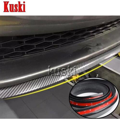 2.5m Car Front Chin Spoiler Stickers For Lexus RX NX GS CT200H GS300 RX350 RX300 Infiniti q50 FX35 G35 G37 Accessories