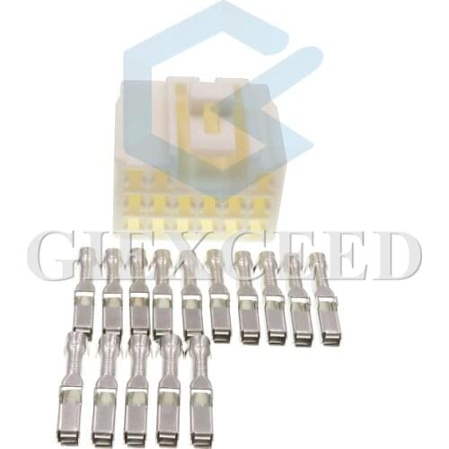 2 Sets 15 Pin 7283-1150 Electrical Wire Female Connector Auto Car Cable Socket With Terminals