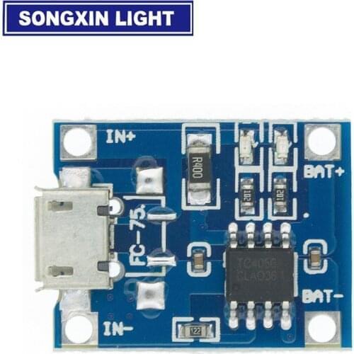 20pcs/lot TP4056 1A Lipo Battery Charging Board Charger Module lithium battery DIY MICRO Port Mike USB New Arrival MODU