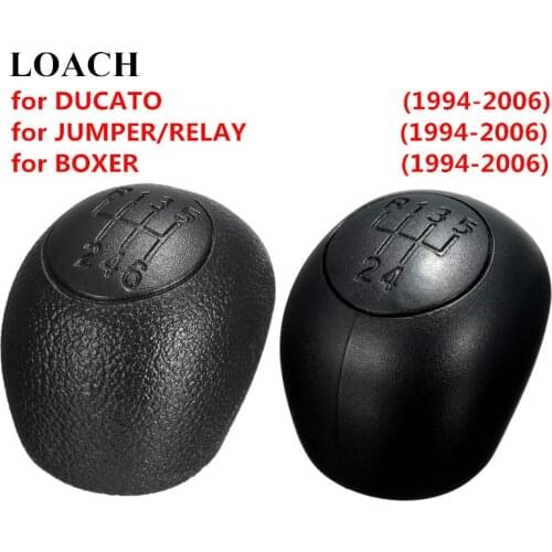 56 Speed MT Car Gear Shift Knob for Fiat Ducato for Citroen Jumper Relay for Peugeot Boxer POMO Shifter Lever Stick Pen Arm Ball