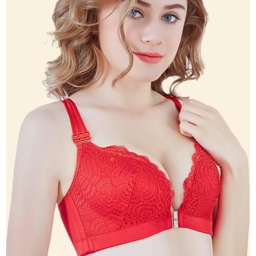Front closure Bras for Women Lace Plus Size Bra High quality Brassiere plus size women lingerie