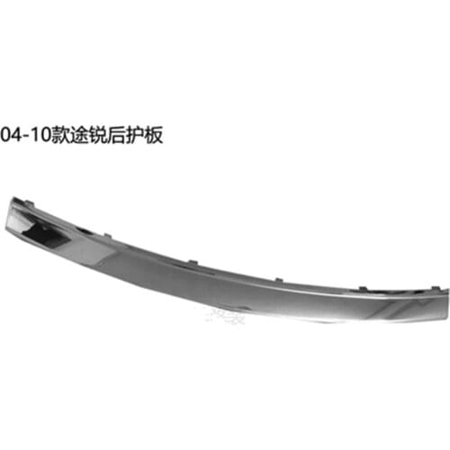 Car cover Original factory ABS plating Rear bumper Protector Sill fit for 2004-2010 Volkswagen Touareg Car styling