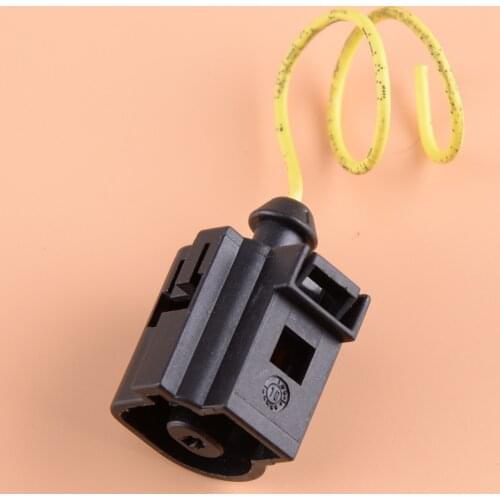CITALL 1-Pin Car Auto Connector Oil Pressure Sensor Plug Socket Wiring Harness Adapter Fit For VW Golf Jetta 1J0973081