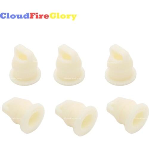 CloudFireGlory For Jeep Wrangler JK Patriot 2007-17 For Dodge Caliber 07-11 6Pcs Transfer Case Shifter Cable Bushing 68064273AB