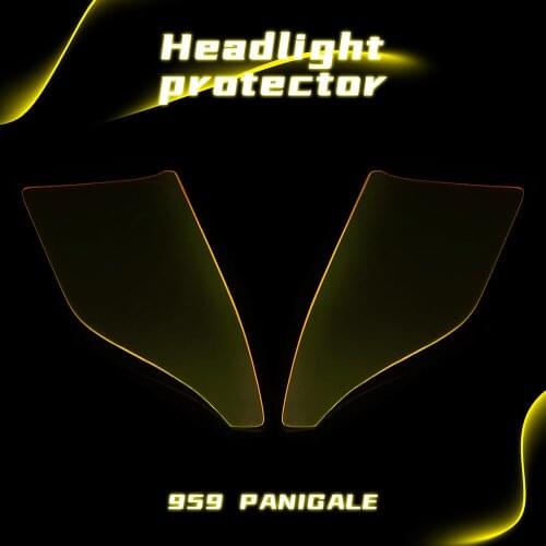 For 959 Panigale 2014 2015 2016 2017 2018 Motorcycle Accessories Headlight Protector Guard Screen Lens Cover Acrylic