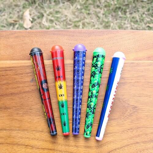 HONEYTOPPUFF 3 x Doob Tubes 120MM Stash Jar Joint Holder Blunt Storage Paper Cones Holder Airtight Waterproof Pill Box