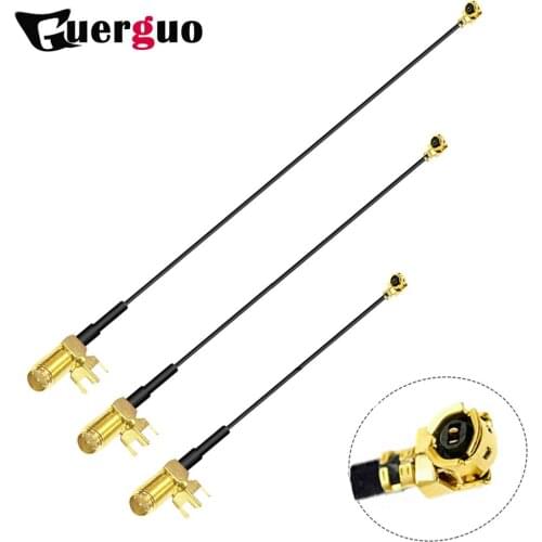 IPEX Cable SMA Female PCB Panel Mount to u.FL IPX IPEX1 / IPEX4 UHF4 Female Jack WIFI Antenna RF Coaxial Pigtail Extension Cable