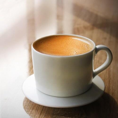 Europe style ceramic coffee mug with tray big capacity office use creative cups and mugs with handgrip porcelain handmade cup