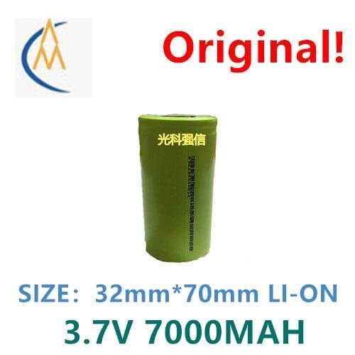 New 32700 lithium battery strong light flashlight battery power battery 3.7V 7000mah electric vehicle charging pool