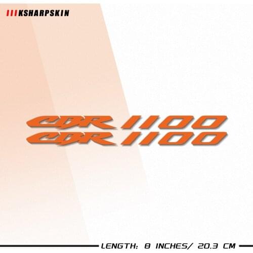 New Motorcycle reflective fuel wheels fairing portable luggage helmet stickers sign decoration Decals For HONDA CBR1100 cbr 1100