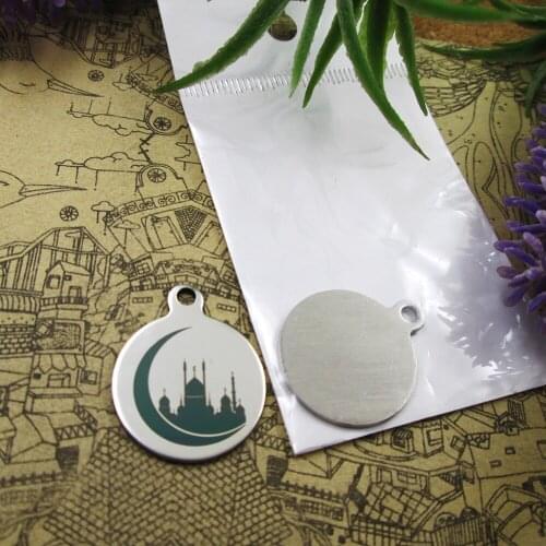 20pcs--"ramadan kareem version 2"stainless steel charms more style for choosing DIYpendants for necklace