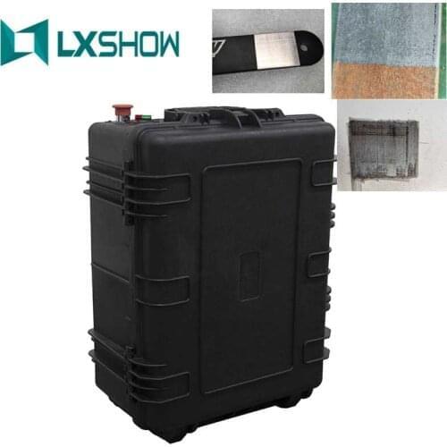 Factory direct sale of rust and paint/ 100w Portable Laser Cleaning Machine Rust Oil