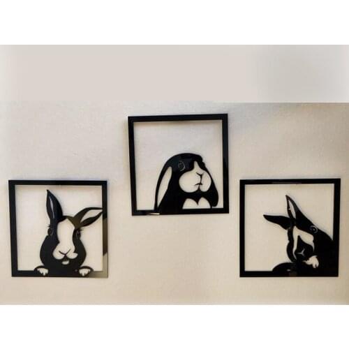 Cutting Dies cut die rabbit New Animal blessing Design Craft decoration Scrapbooking Album Paper Card Craft Embossing Die Cuts