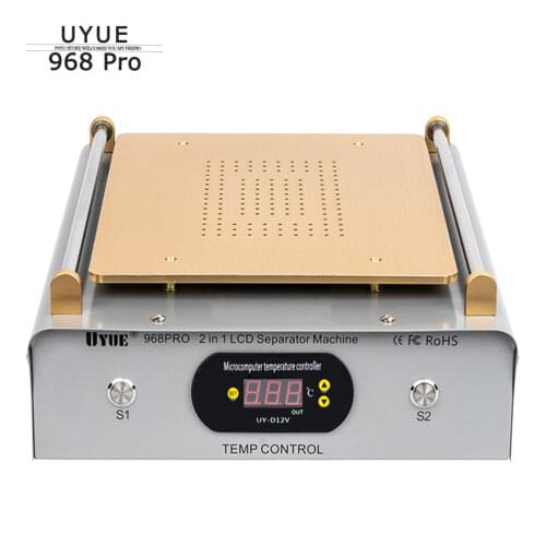 Glass LCD Touch Screen Separator UYUE 968 Pro Built-in Pump Vacuum Maximum 14 Inch Mobile Phone Disassembly And Maintenance Tool