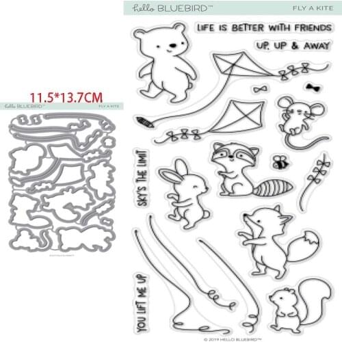 Sirius Animal kites troqueles de corte de metal scrapbooking cutting dies and stamps DIY dies scrapbooking nouveau arrivage 2021