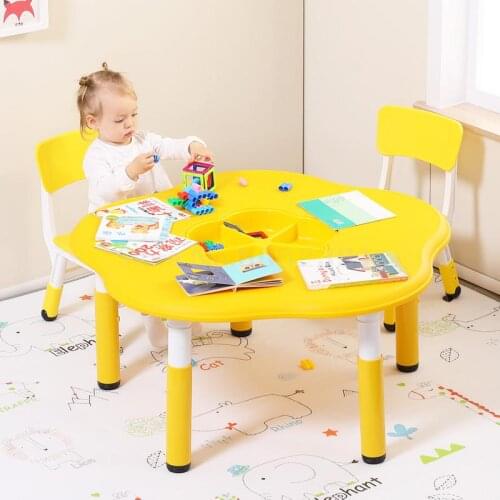 Kindergarten Tables, Environment-friendly Plastic Childrens Tables, Chairs, Sets Of Building Blocks, Toys, Tables, Babies, Mult
