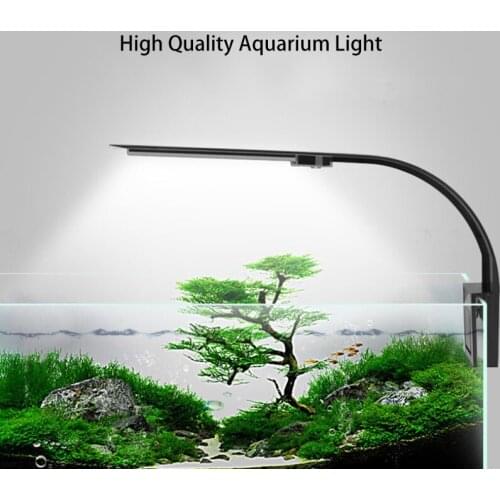 Aquarium LED Light Lighting Plants Grow Light 5W/10W Aquatic Lighting Waterproof Clip-on Lamp For Fish Tank