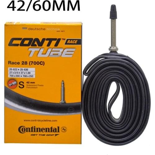 Continental Great Race 28 Road bicycle Internal tube 700c x 20-25 provides 42mm/60mm bike pays