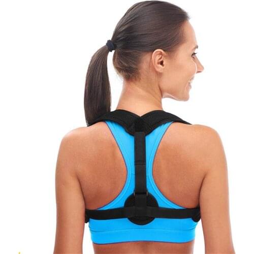 1Piece Adjustable Back Support Adjustable Posture Corrector Support Back Support Corrector Brace Correct the back posture Fit
