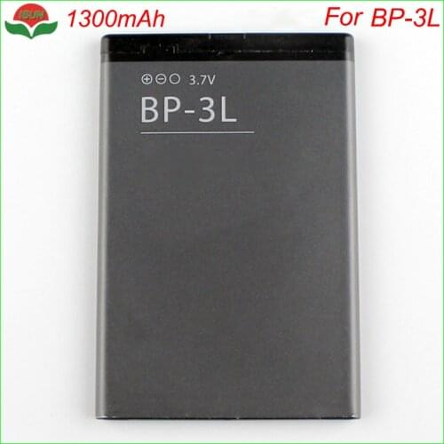 ISUN BP-3L BP3L Cell Phone Battery For NOKIA Lumia 710 610 303 3030 510 603 610C battery replacement 1300mAh