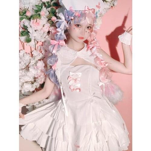 White Transparency Nurse Ultrashort Dress Sexy Female Underwear Set Womens Suit Skirt Cosplay Lolita Uniform Tempt Sleepwear
