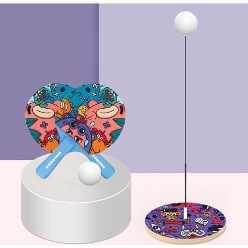 Elastic Soft Shaft Table Tennis Pingpong Trainer Sport Toy Training Kit PingPong Table Tennis Practice Racquet Sport Equipment