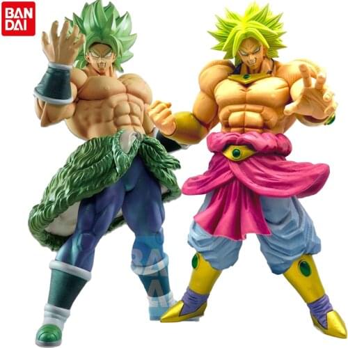 BANDAI Dragon Ball Figure DBZ Super Saiyan Broly Full Power Ichibansho D B Vs Omnibus 30cm Anime Figure Model Toys For Boys